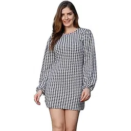 leriya fashion Party Dresses for Women Choker Multicolor Bodycon Mini Wrap Dress-picture-20