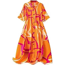 leriya fashion Rayon Western Midi Women Party Dress-picture-55