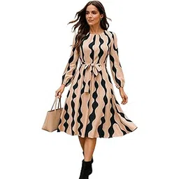 leriya fashion Women Dress | One Piece Dress for Women | Dresses for Women | Dress for Women Stylish | Dress | One Piece Dress for Women Long | Midi Dress for Women-picture-15