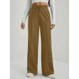 leriya fashion Women Solid Brown Track Pants-picture-20