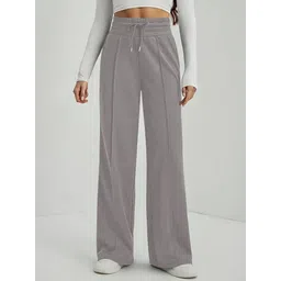 leriya fashion Women Solid Grey Track Pants-picture-19
