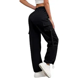 leriya fashion Women's Regular Fit High Rise Trouser | Cargo Style Trousar Track Pants | Hight Waist (Available in Plus Size and Combo Pack of 2)-picture-31