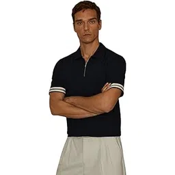 T Shirt for Man | Polo T-Shirt for Men | Plain | Casual Stylish | Half Sleeve | Man Polycotton | Men's Solid Slim Fit | Tshirt-image-2