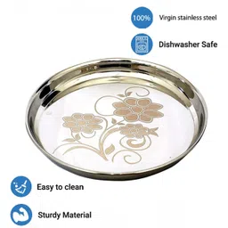 leroyal Family Pack Thali/Khumcha Dinner Plate image 3