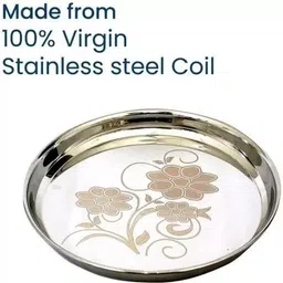 leroyal Family Pack Thali/Khumcha Dinner Plate image 4