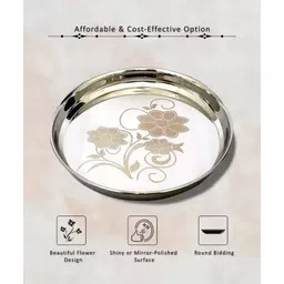 leroyal Family Pack Thali/Khumcha Dinner Plate image 5