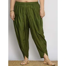 letsdressup Pure Cotton Solid Women ["Green"] Salwar-picture-15