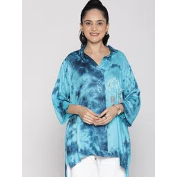 LetsDressUp Women Dyed Shirt Collar Top-picture-31