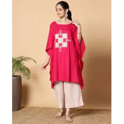 letsdressup Women Geometric Print A-Line Kurti-picture-11