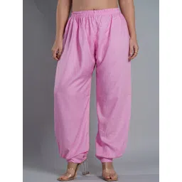 LetsDressUp Women Solid Loose-Fit Mid-Rise Salwar-picture-30