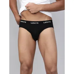 Contoured Double Pouch, Tag Free Comfort & Smartskin Technology Style# 009 Neo Solid Men Brief-image-45