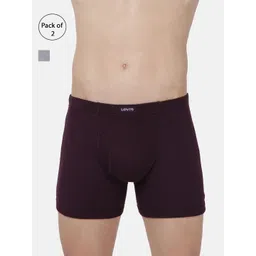 Levi's 010 Comfort Boxer Brief, Comfort & Smartskin Technology (Multicolor - Pack of 2)-image-11