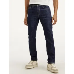 Levi's 511 Indigo Blue Cotton Slim Fit Jeans-picture-31