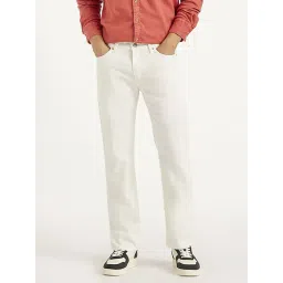 Levi's 511 White Cotton Slim Fit Jeans-picture-45