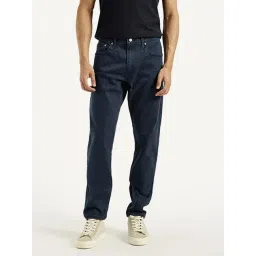 Levi's 512 Dark Blue Cotton Slim Fit Jeans-picture-13