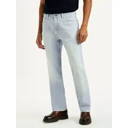 Levi's 555 Blue Cotton Loose Fit Jeans-picture-24