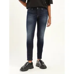 Levi's 711 Mosaic Blue Skinny Fit Mid Rise Jeans-picture-15