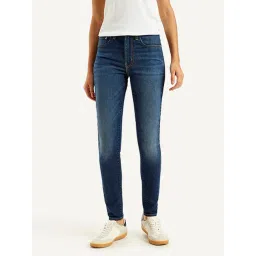 Levi's 721 Blue High Rise Skinny Fit Jeans-picture-20