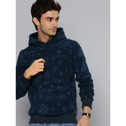 Levis Abstract Printed Fleece Hooded Sweatshirt-picture-38