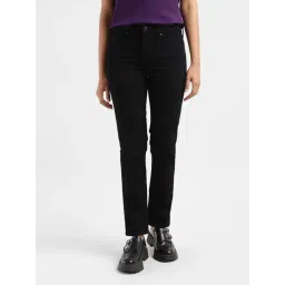 Levi's Black Blended Slim Fit Mid Rise Jeans-picture-34