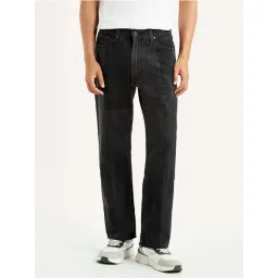 Levi's Black Cotton Loose Fit Jeans-picture-28