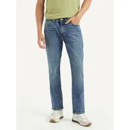 Levi's Blue Cotton Slim Fit Jeans-picture-11