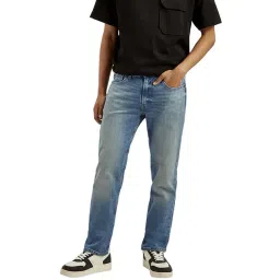 Levi's Blue Cotton Slim Fit Jeans-picture-23