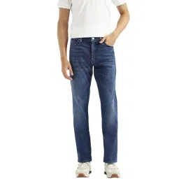 Levi's Blue Cotton Slim Fit Jeans-picture-38