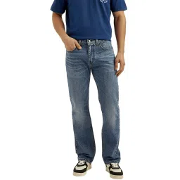 Levi's Blue Cotton Slim Fit Jeans image 1