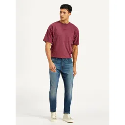 Levi's Blue Cotton Slim Fit Solid Jeans-picture-27