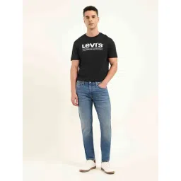 Levi's Blue Cotton Slim Fit Solid Jeans-picture-14