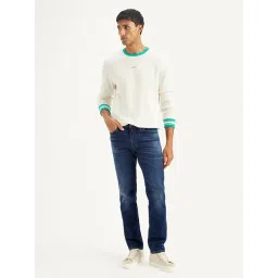 Levi's Blue Cotton Slim Fit Solid Jeans-picture-29