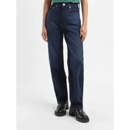 Levi's Blue Cotton Straight Fit Mid Rise Jeans-picture-29