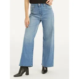 Levi's Blue Cotton Wideleg Fit Jeans-picture-42