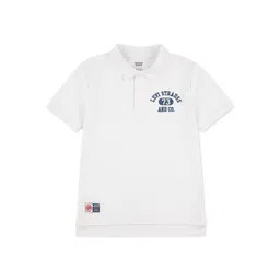 Levis Boys Brand Logo Printed Polo Collar Cotton T-shirt-picture-36