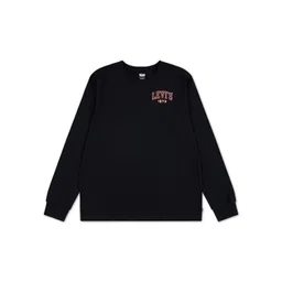 Levis Boys Typography Printed Round Neck Cotton Slim Fit T-shirt-picture-11