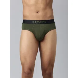 Levis Brand Logo Printed Brief- STYLE#031A Riffle Green-picture-33