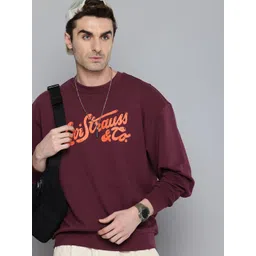 Levis Brand Logo Printed Pure Cotton Sweatshirt-picture-24