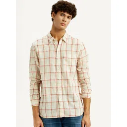 Levis Classic Slim Fit Other Checks Checked Spread Collar Shirt-picture-42