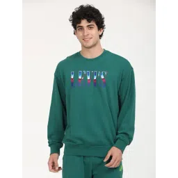 Levi's Green Cotton Regular Fit Printed Sweatshirt-picture-35