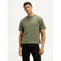 Levi's Green Cotton Regular Fit T-Shirt-picture-36