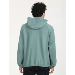 Levi's Green Cotton Relaxed Fit Hooded Sweatshirt image 2