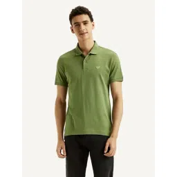 Levi's Green Cotton Slim Fit Polo T-Shirt-picture-30