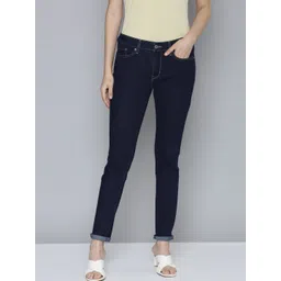 levis Levi's Women's 711 Dark Indigo Blue Skinny Fit Stretchable Jeans-picture-15