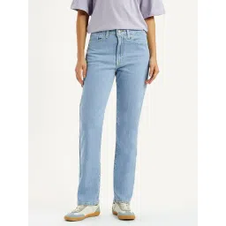 Levi's Light Blue Cotton Regular Fit Jeans-picture-14