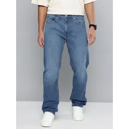 Levis Men 505 Straight Fit Light Fade Stretchable Jeans-picture-31