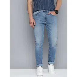 Levis Men 512 Slim Fit Low-Rise Heavy Fade Stretchable Jeans-picture-29