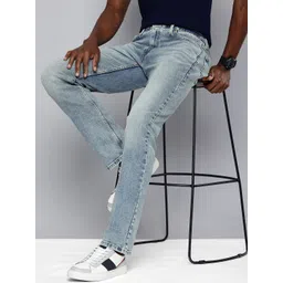 Levis Men 513 Slim Straight Fit Heavy Fade Stretchable Jeans-picture-18