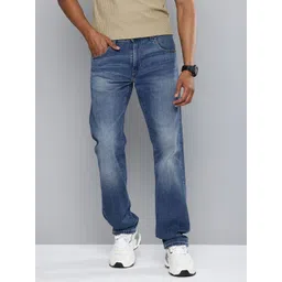Levis Men 513 Slim Straight Fit Heavy Fade Stretchable Jeans-picture-33