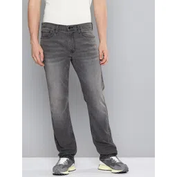 Levis Men 513 Slim Straight Fit Heavy Fade Stretchable Jeans-picture-19
